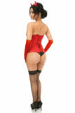 Daisy Corsets Lavish 4 PC Sexy Red Devil Corset Costume - Flyclothing LLC