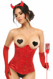 Daisy Corsets Lavish 4 PC Sexy Red Devil Corset Costume - Flyclothing LLC