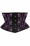 Daisy Corsets Lavish Purple & Black Waist Cincher Corset