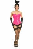 Daisy Corsets Lavish 4 PC Pink Patent Bunny Corset Costume