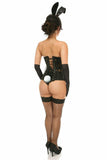 Daisy Corsets Lavish 4 PC Daring Bunny Corset Costume - Flyclothing LLC