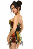 Daisy Corsets Lavish 2 PC Sunset Holo Bustier & Skirt Set - Flyclothing LLC