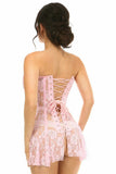 Daisy Corsets Lavish Lt Pink Sheer Lace Corset Dress - Flyclothing LLC