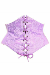 Daisy Corsets Lavish Lt Purple Lace Corset Belt Cincher - Flyclothing LLC