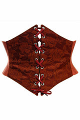 Daisy Corsets Lavish Wine Lace Corset Belt Cincher - Flyclothing LLC