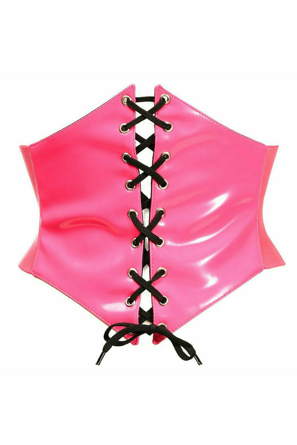 Daisy Corsets Lavish Hot Pink Patent Corset Belt Cincher - Daisy Corsets