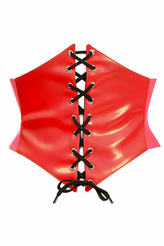 Daisy Corsets Lavish Red Patent Corset Belt Cincher