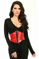 Daisy Corsets Lavish Red Patent Corset Belt Cincher