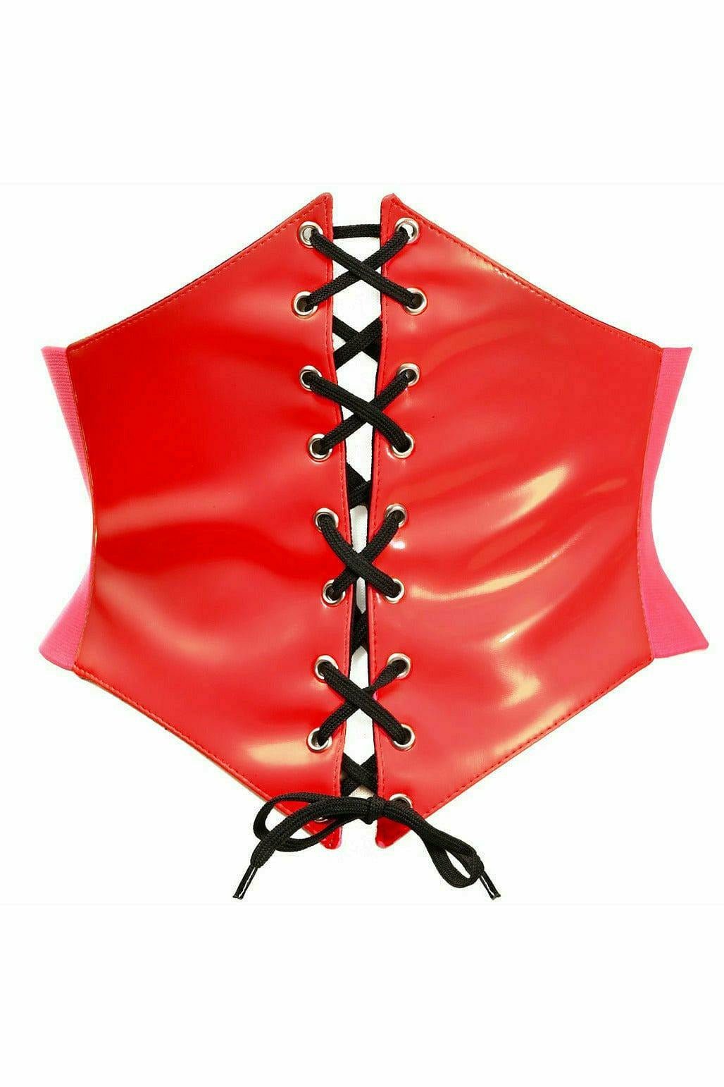 Daisy Corsets Lavish Red Patent Corset Belt Cincher - Flyclothing LLC