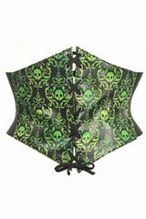 Daisy Corsets Lavish Green Gothic Lace-Up Corset Belt Cincher