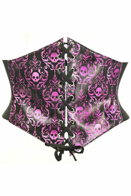 Daisy Corsets Lavish Purple Gothic Lace-Up Corset Belt Cincher