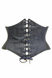 Daisy Corsets Lavish Blue Denim Corset Belt Cincher