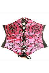 Daisy Corsets Lavish Fuchsia Embroidered Corset Belt Cincher