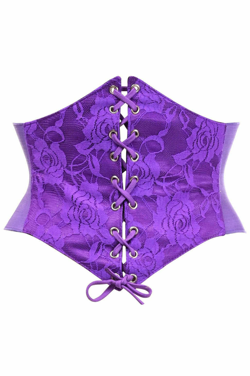 Daisy Corsets Lavish Purple Lace Corset Belt Cincher