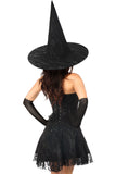 Daisy Corsets Lavish 3 PC Sultry Witch Corset Dress Costume - Flyclothing LLC