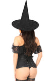 Daisy Corsets Lavish 3 PC Premium Lace Witch Corset Costume - Flyclothing LLC