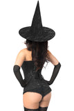 Daisy Corsets Lavish 3 PC Midnight Witch Corset Costume - Flyclothing LLC