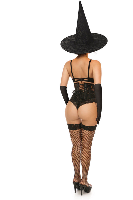 Daisy Corsets Lavish 3 PC Daring Witch Corset Costume - Flyclothing LLC