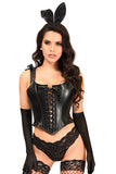 Daisy Corsets Lavish 4 PC Faux Leather Bunny Corset Costume - Flyclothing LLC