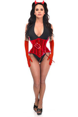 Daisy Corsets Lavish 4 PC Red Festival Devil Corset Costume