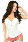 Daisy Corsets Lavish White Brocade Underbust Corset