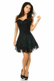 Daisy Corsets Lavish Black Lace Corset Dress - Flyclothing LLC