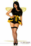 Daisy Corsets Lavish 4 PC Queen Bee Costume - Flyclothing LLC