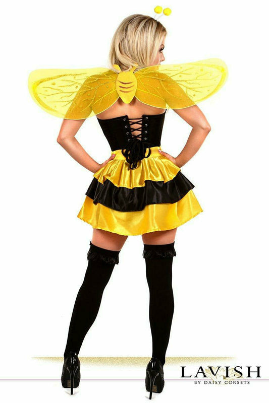 Daisy Corsets Lavish 4 PC Queen Bee Costume - Flyclothing LLC