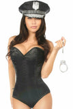 Daisy Corsets Lavish 3 PC Rhinestone Cop Costume - Flyclothing LLC