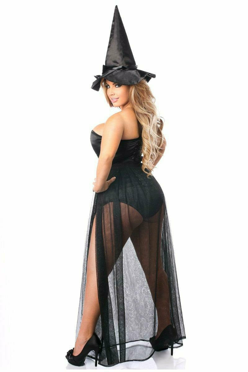 Daisy Corsets Lavish 3 PC Evil Witch Corset Costume - Flyclothing LLC