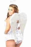 Daisy Corsets Lavish 4 PC Angelic Corset Costume - Flyclothing LLC