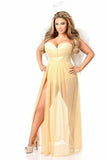 Daisy Corsets Lavish 4 PC Golden Angel Corset Costume