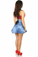 Daisy Corsets Lavish 3 PC Superhero Corset Dress Costume - Flyclothing LLC