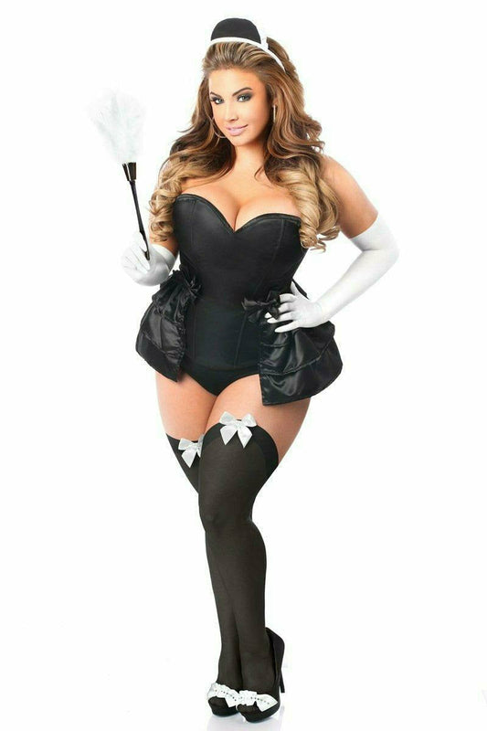 Daisy Corsets Lavish 5 PC Frisky French Maid Corset Costume