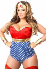 Daisy Corsets Lavish 3 PC Sexy Superhero Costume - Flyclothing LLC