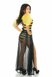 Daisy Corsets Lavish 4 PC Sexy Bumblebee Corset Costume - Flyclothing LLC