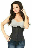 Daisy Corsets Lavish Black Cotton Underbust Corset - Flyclothing LLC