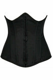 Daisy Corsets Lavish Black Cotton Underbust Corset