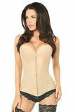 Daisy Corsets Lavish Beige Cotton Overbust Corset