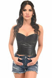 Daisy Corsets Lavish Faux Leather Underwire Bustier