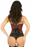 Daisy Corsets Lavish Red Plaid Underwire Bustier - Flyclothing LLC