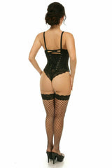 Daisy Corsets Lavish Black Lace Mini Cincher