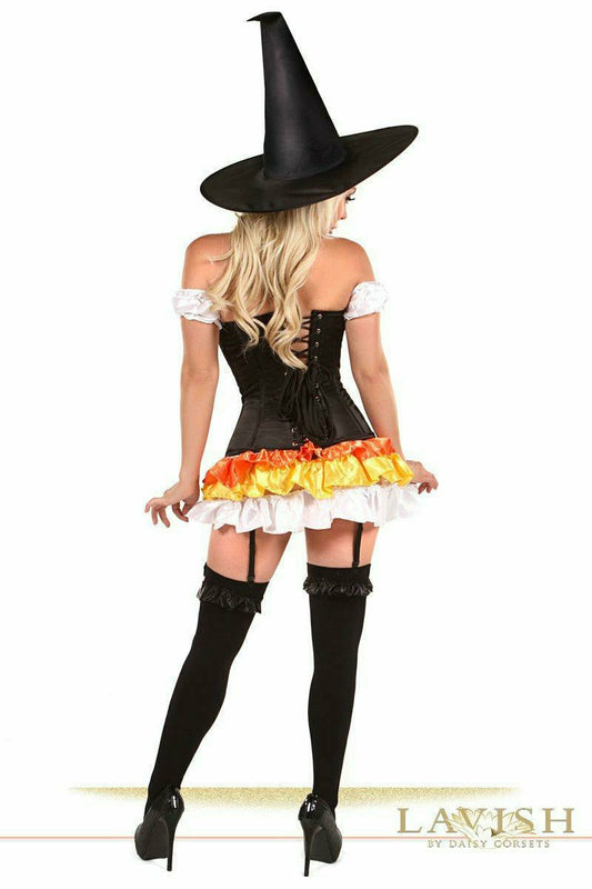 Daisy Corsets Lavish 4 PC Witch Corset Costume - Flyclothing LLC