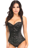 Daisy Corsets Lavish Black Satin Full Back Sweetheart Corset