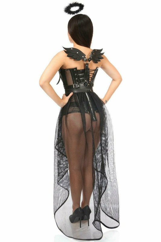 Daisy Corsets Lavish 4 PC Gothic Angel Costume - Flyclothing LLC