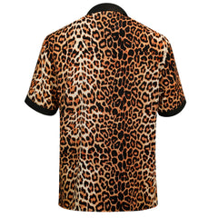 Gravity Homme Men's Weekend Shirt | Classic Leopard - Flyclothing LLC