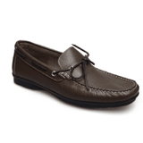 Sandro Moscoloni Luigi mocc toe handsewn slip on - Flyclothing LLC