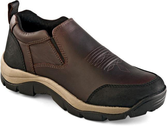 Old West Oiled Rust Mens Round Toe Casual Shoes - Old West