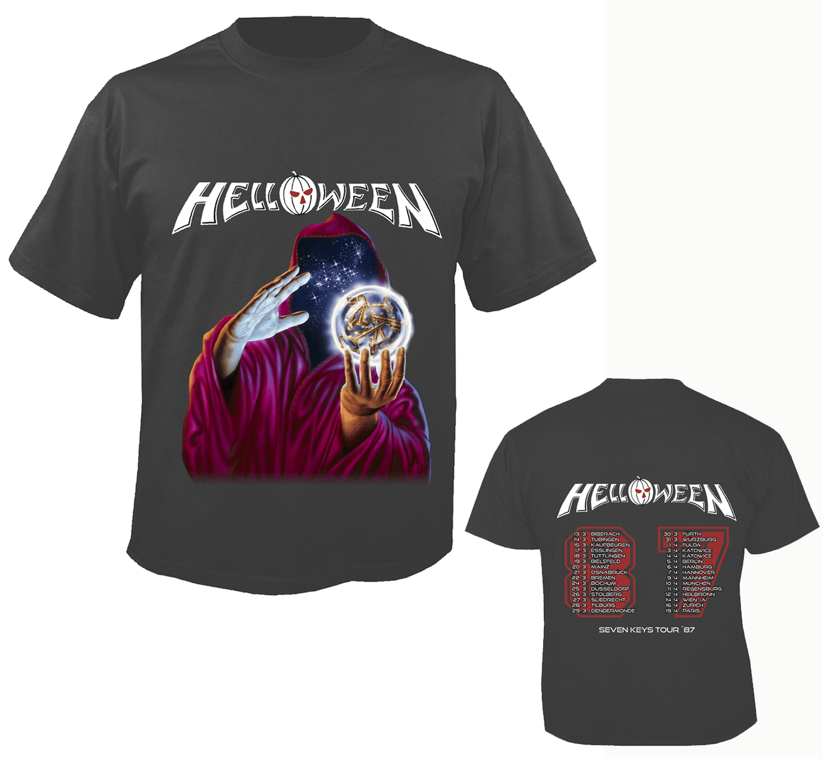 Helloween Keepers Tour Mens T-Shirt - Flyclothing LLC