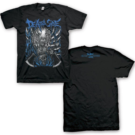 Death Side Blue Flame Mens T-Shirt - Death Side